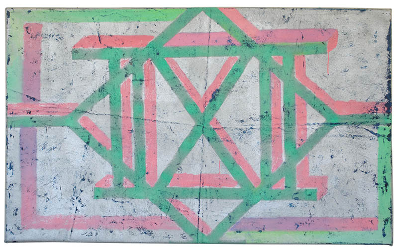 JONATHAN KELLY - Krauss - Acrylic on Canvas - 80x130cm
